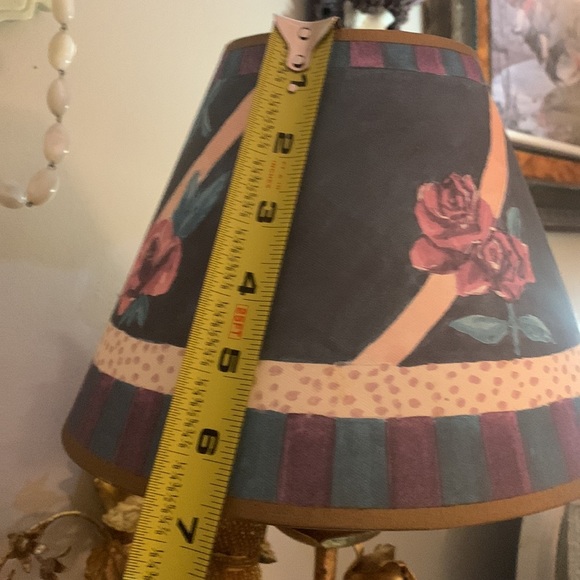 RARE Mackenzie Child’s medium sized floral lampshade EUC - Picture 6 of 10